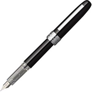 PLATINUM Plaisir Nera Penna stilografica (sottile)