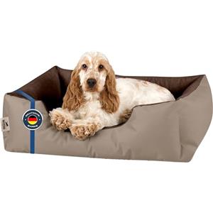 BedDog® Lupi Letto per Cane/Gatto Cuccia S Fino a XXXL, 24 Colori a Scelta, Cuscino per Cane, Divano per Cane, Cestino per Cane, Beige/Marrone M