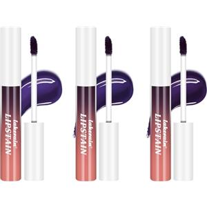 LOPHE Peel off Lip Gloss, 3 Colori Lip Stain Peel Off Masque, Tinta per Labbra Lunga Nude a Lunga Durata, Impermeabile, Trucco Peel Off con Finitura Opaca#C