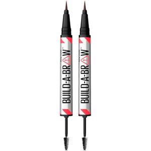 Maybelline New York Build-A-Brow Penna per Sopracciglia Waterproof 2in1 con Gel Fissante Tenuta 24h Formula Vegan Colore 259 Ash Brown - 2 Cosmetici