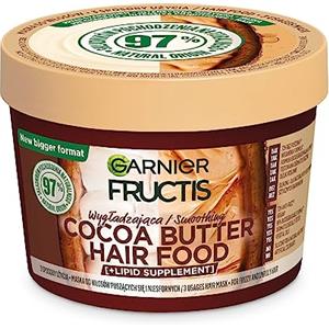 Garnier Fructis Hair Food Cocoa Butter Maschera per capelli crespi e indisciplinati, 400 ml