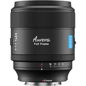 SIRUI Aurora 85mm Obiettivo F1.4 Full Frame Auto Focus, Teleobiettivo Prime Portrait per Fotocamere (E-Mount), per Sony FX3, FX6, Serie A7, Serie A7R, Serie A7S, A9, ZV-E1