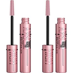 Maybelline 2x Maybelline New York Sky High Mascara Volumizzante e Allungante Colore Nero Adatto a Occhi Sensibili