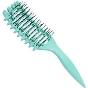 LOPHE Spazzola per Ricci Bounce, Spazzola for Arricciature Bounce Unisex, Spazzola per Capelli Curva Spazzola Bagnati e Asciutti, Ricci Styling per Districare, Modellare(Verde)
