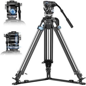 SIRUI SQ75+VHS10 Treppiede in Fibra di Carbonio, 71.7
