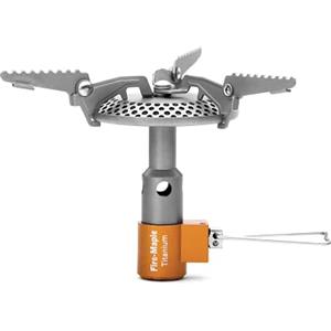 Fire-Maple Fornellini a Gas Portatile in Titanio per Outdoor Campeggio Trekking Backpacking Ultraleggero e Durevole 2300W Mini Stufa Fornello Pieghevole FMS-116T