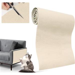 Yokuni Tiragraffi Divano, 200 x 40 cm Tiragraffi per Gatti Divano, DIY Tiragraffi per Divano, può Essere Ritagliato, Tiragraffi Adesivo Utilizzato per Proteggere i Divani