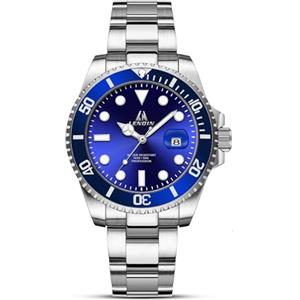 LN LENQIN Orologio Uomo Orologi in Acciaio Inossidabile Da Uomo Orologio Analogico Al Quarzo Impermeabile Orologi Da Polso Da Con Data Casual Alla Moda Luminosi
