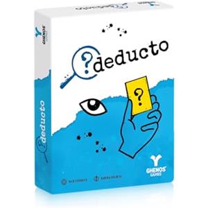 Ghenos Games Deducto - Gioco di Carte - Età 8+ - 2-4 Giocatori - 20 Minuti - Edizione Italiana
