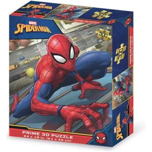 Grandi Giochi Marvel Spiderman Puzzle Lenticolare Orizzontale, con 500 Pezzi Inclusi e Confezione con Effetto 3D Pua06000