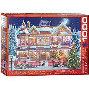 EuroGraphics- Getting Ready for Christmas Puzzle (1000 Pieces) (6000-0973), Multicolore