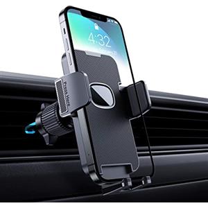 CINDRO Porta Cellulare Auto [Clip Gancio Militare] 360 Gradi di Rotazione Supporto Telefono Auto Macchina Reggi Portacellulare per Universale Smartphone