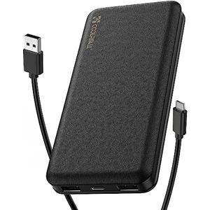 Coolreall Batteria Esterna Portatile da 20000 mAh, Caricabatterie Portatile con USB-C Uscita/Ingressi (3.0A) & 2 Uscite (2.4A), Powerbank per Ricarica Rapida, Compatibile con Telefoni, iPad, Laptop, ecc