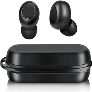 LESUN Cuffie Bluetooth, Auricolari Bluetooth 5.4 Wireless,- Ultracompatto Leggero, Suono HiFi Bassi Profondi, CVC Cancellazione Rumore, IPX5, HD Mic, Custodia Ricarica Rapida