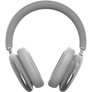 SUNJOM Cuffie Over-Ear Senza Fili Freepods 120H Playtime, ANC/ENC Cancellazione Attiva Del rumore di Livello Pro, Cuffie Bluetooth con Microfono Incorporato Ricarica Type-C per Chiamate, Viaggi,Sport-Argento