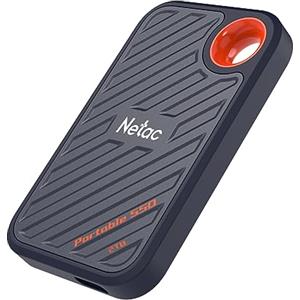 Netac ZX20 Portable SSD - 2 TB - USB 3.2 Gen.2 External SSD Portatile - Fino a 2000MB/s - PC e Mac - Unità a Stato Solido USB-C -Gen 2, 20 Gbps