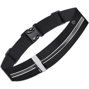 Nimisyra Marsupio Running,marsupiocorsa,Marsupioda Corsaper Cellulare,Marsupio da Corsa per Uomo e Donna,Cintura daCorsa,Porta telefonocorsa,Adatto per Jogging, Viaggi(Nero)