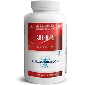 kaxilu ARTHRO 5 180CPS - IL CAMPIONE DEL MONDO NEL COMBATTERE L'ARTROSI - GLUCOSAMINA E CONDROITINA PER LA PROTEZIONE DELLE CARTILAGINI