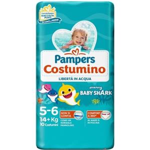 FATER SpA PAMPERS COST Bambini SHARK 5-6 10 Pezzi