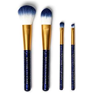 Legami Set di 4 Pennelli per il Trucco Oh My Glow! Stars - Vegan e Formato da Viaggio
