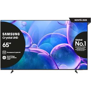 SAMSUNG Smart TV 65'' UE65U7000FUXZT Crystal UHD 4K, Crystal 4K Processor, HDR, Smart Experience, OTS Lite & Adaptive Sound, Metal Stream Design, 2025, 65