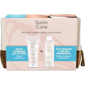 Satin Care Per Peli E Pelle Della Zona Intima, Scrub Levigante Per La Pelle, Depilazione Intima Donna, 177 ml