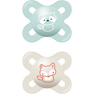 MAM Start Nanò Succhietto Ortodontico in Silicone per Neonati 0-2 Mesi, Extra Piccolo e Leggero, Confezione Sterilizzante