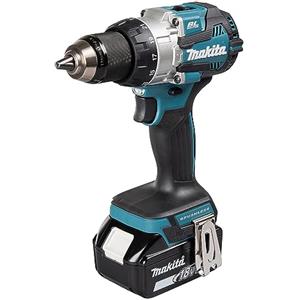 Makita DHP489RTJ Trapano Avvitatore Percussione Batteria LXT 18V 110Nm 2x5Ah Makpac