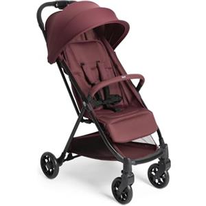 Chicco Urbino, Passeggino 0+ Mesi-22 Kg, Passeggino Leggero con Chiusura Smart e Compatta, Capotte Estensibile con Trattamenti UV50+ Antipioggia, Schienale Reclinabile e Regolabile, Poggiagambe, Rosso