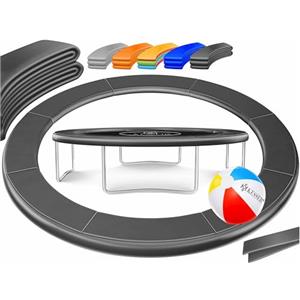 KESSER® Copertura del Bordo del Trampolino, 30cm di Larghezza 100% Resistente ai Raggi UV e Resistente agli Strappi, 426 cm, Antracite