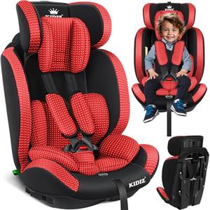 KIDIZ® Seggiolino auto per bambini Seggiolino per bambini | Seggiolino auto Guscio con sedile | 9 kg - 36 kg 1-12 anni | gruppo 1-2 -3 | universale | Classic