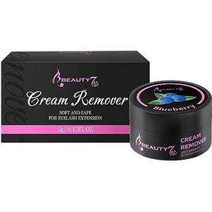 Beauty7 Beuaty7 Crema Rimuovi Colla per Ciglia 5g per Extension Ciglia Individuale (Mirtillo, 5g)