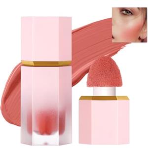Beauty Searcher Gel per guance, crema di fard liquido, sensazione di leggerezza e traspirabilità, lunga durata, a prova di sbavature, aspetto naturale, trucco di fard per la pelle (#103 DEVOTED)