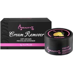 Beauty7 Beuaty7 Crema Rimuovi Colla per Ciglia 5g per Extension Ciglia Individuale (Limone, 5g)