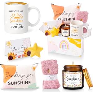 MUJUZE Regali per la migliore amica, set regalo positivo e incoraggiante, regalo per il migliore amico, idee regalo dell'amicizia (set di tazze dell'amico)