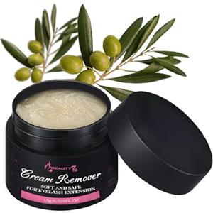 Beauty7 Beuaty7 Crema Rimuovi Colla per Ciglia 5g per Extension Ciglia Individuale (15g, Non Profumato)