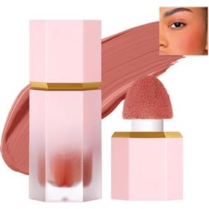 Beauty Searcher Gel per guance, crema di fard liquido, sensazione di leggerezza e traspirabilità, lunga durata, a prova di sbavature, aspetto naturale, trucco di fard per la pelle(#104 RISKY BUSINESE)