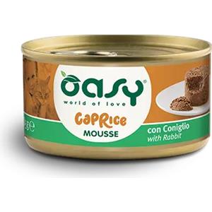 Oasy Caprice Gatto Adulto Mousse Coniglio 85g