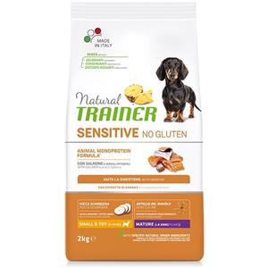 Natural Trainer Sensitive No Gluten Cibo Secco per Cani Mature con Salmone - 2kg