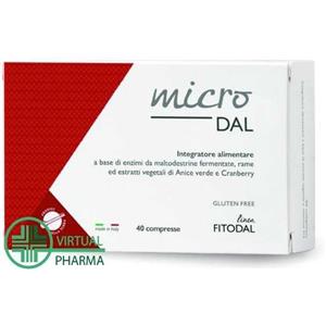 Sitar Italia Srl Linea Fitodal Microdal 40 compresse