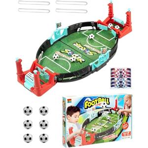 A aBlumen Calcio Balilla Bambini, Mini Calcio Balilla, Gioco Calcio da Tavolo Bambini, Calcetto da Tavolo per Bambini Regalo Bimbo Maschio 4 Anni e oltre