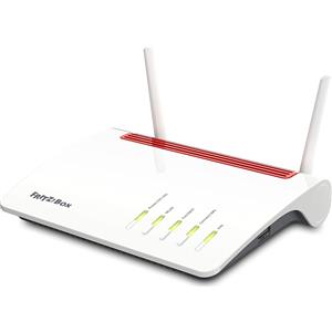 AVM Modem Router AVM FRITZ!Box 6890 LTE International - combo LTE & Vdsl/Adsl2 con Wi-Fi Dual Band fino a 2.533...