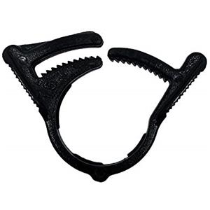 RIEGOPRO SU TIENDA DE RIEGO RIEGOPRO - Morsetto a goccia per tubi da 16 mm, confezione da 25 pezzi, colore: nero, per irrigazione a goccia e giardinaggio