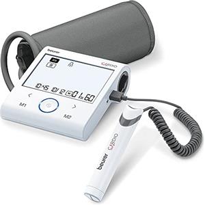 Beurer BM 96 Cardio Misuratore di Pressione da Braccio con Funzione ECG e Gestione da App