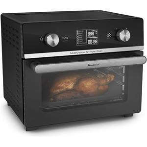 Moulinex Friggitrice ad Aria, 20 Litri, Easy Fry Multifunzione 10in1, Friggitrice senza Olio e Fornetto Elettrico, 10 Funzioni di Cottura, Capacità 6 Persone, Tecnologia Extra Crisp, AL6058