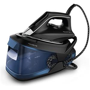 Rowenta VR8315 Powersteam Ferro da Stiro a Vapore con Caldaia Silenziosa, Pressione Fino a 6.2 Bar, 2400 W, 1.7 Litri, con Piastra in Acciaio Inox, Modalità Eco