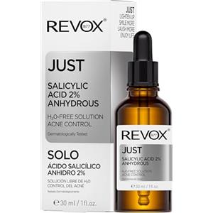REVOX B77 - Solo acido salicilico anidro al 2%, 30 ml, siero con acido salicilico anidro al 2%, peeling viso, pelle a tendenza acneica, libera i pori e regola il sebo, idrata la pelle, combatte l'acne
