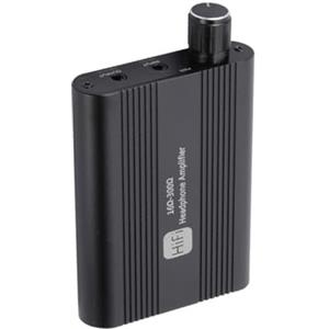 Jrifedptry Amplificatore per cuffie HiFi Bluetooth da 3,5 mm Uscita audio stereo 16-300 ohm con interruttore alimentato