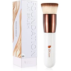 DUcare Pennello Fondotinta Flat Top Pennelli Kabuki per Fondotinta Liquido per Lucidatura, Puntini, Correttore