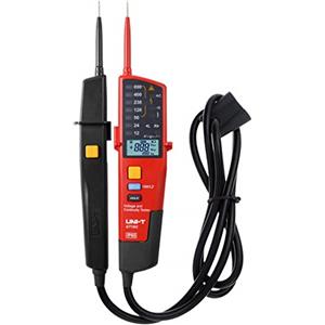 Uni-Trend UNI-T UT18C Tester Continuo di Tensione Autoranging con Rotazione di Fase, Indicazione di Polarità, RCD, Autotest e nessun Rilevamento della Batteria